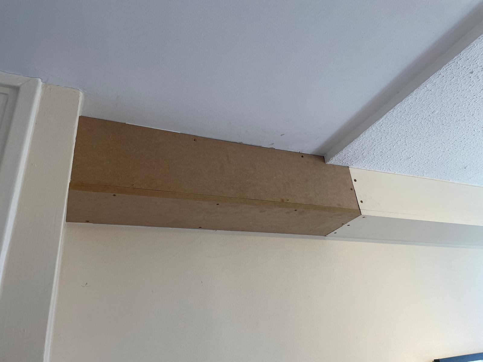 Wooden pipe boxing carpentry installation in HA1 London