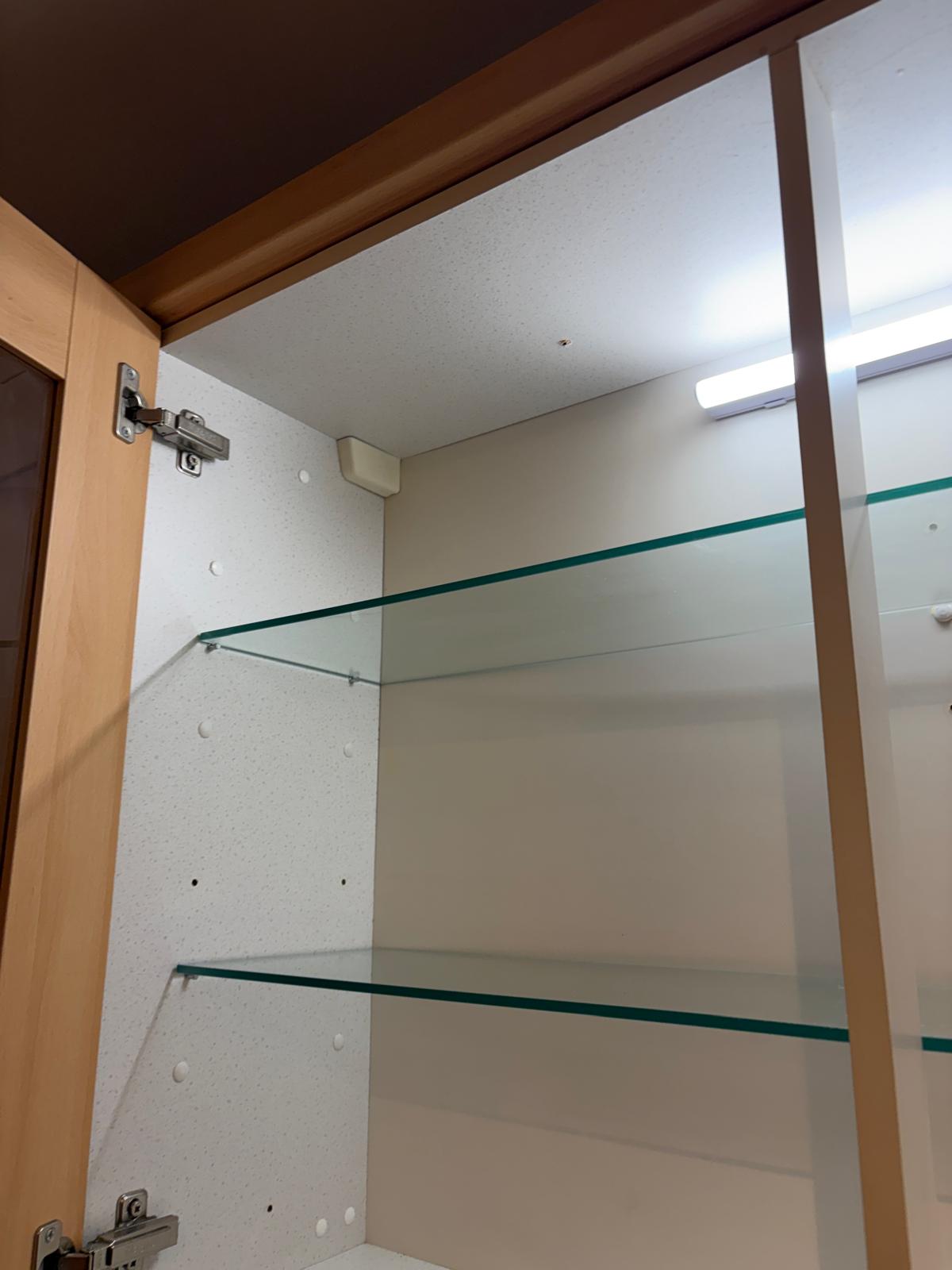 glass shelves installation inside cabinet in N5 London