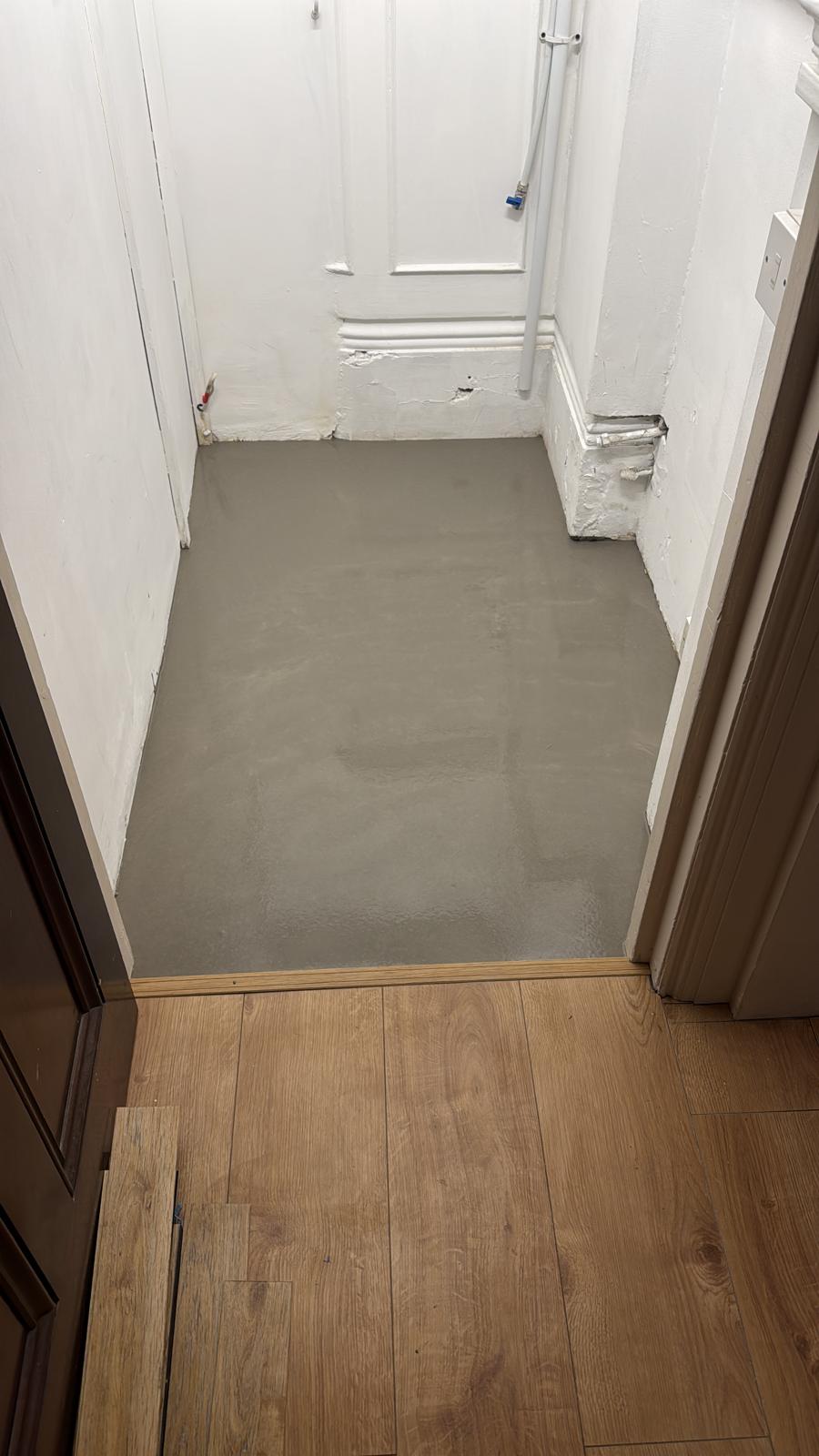 self leveling floor preparation work in HA1 London