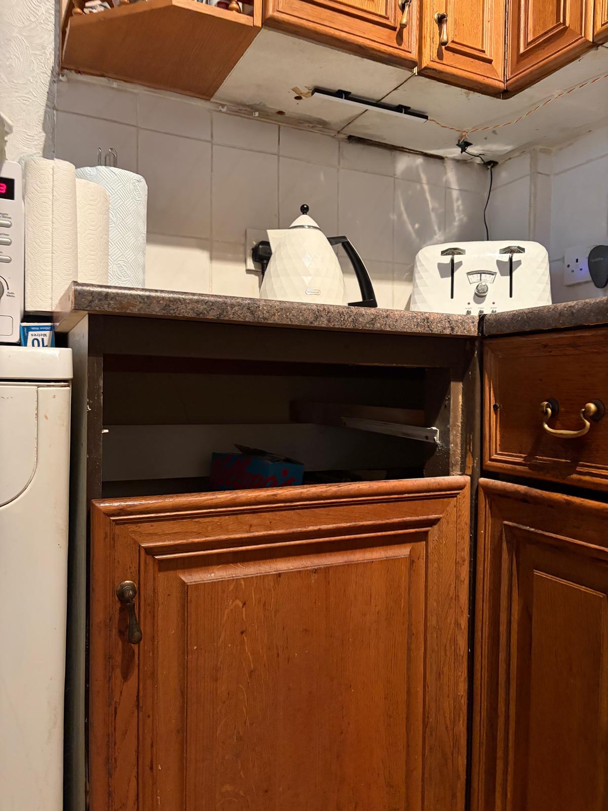 Kitchen before